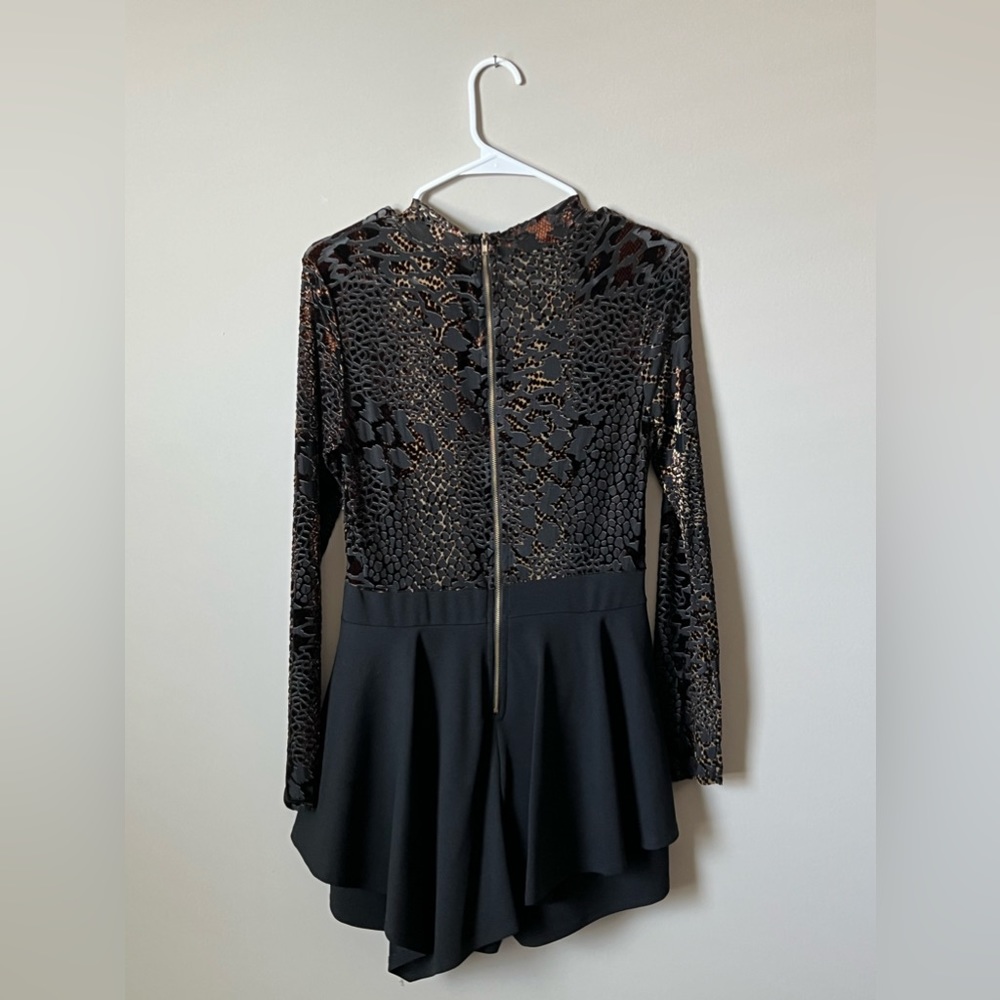 Ooberswank Python Print Romper - image 2